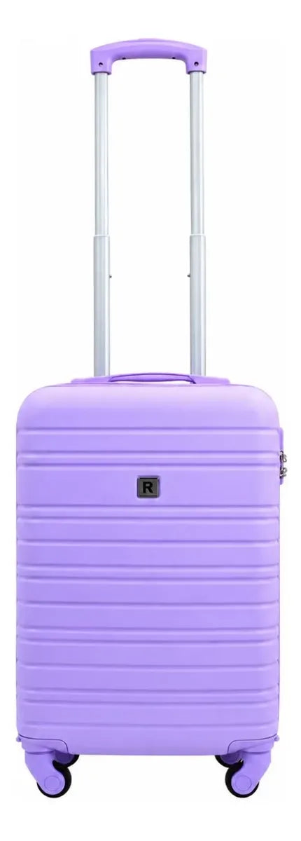 Mala de Viagem Bordo Mão P Abs com Trava Lilás 10kg