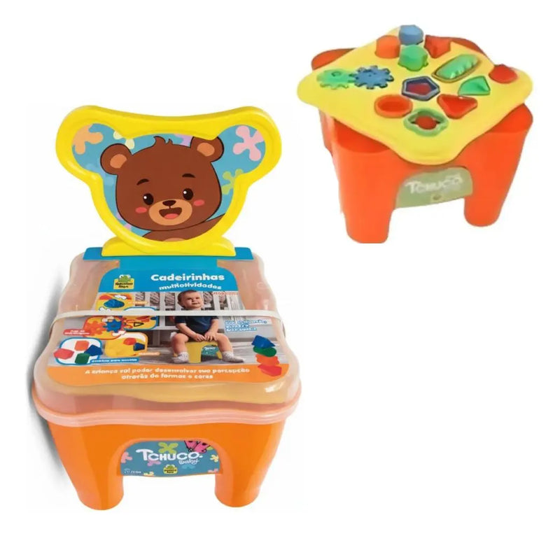Cadeirinha Didática Infantil Ursinho