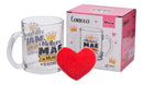 Caneca Melhor Mãe com Chaveiro Coração