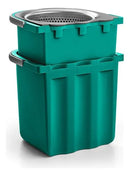 Mop Duas Águas Com Cesto De Inox Noviça 17L