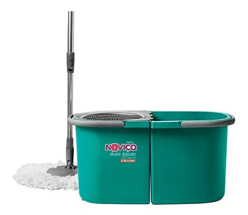 Mop Duas Águas Com Cesto De Inox Noviça 17L