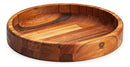 Gamela Redonda Madeira Teca 31,5cm