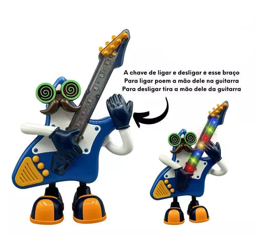 Boneco Interativo Mr Rock