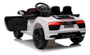 Carro Elétrico Infantil Audi R8 Branco