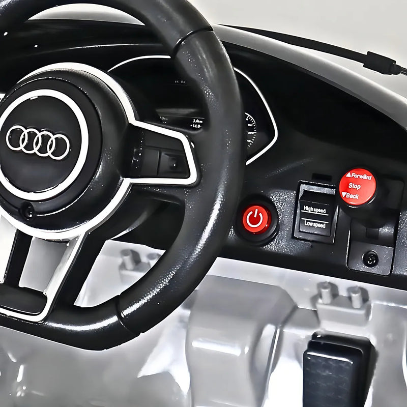 Carro Elétrico Infantil Audi E-tron Cinza 12v com Controle