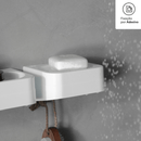 Saboneteira de Parede Eleve Branca