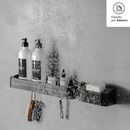 Prateleira de Parede Horizontal Eleve Preta