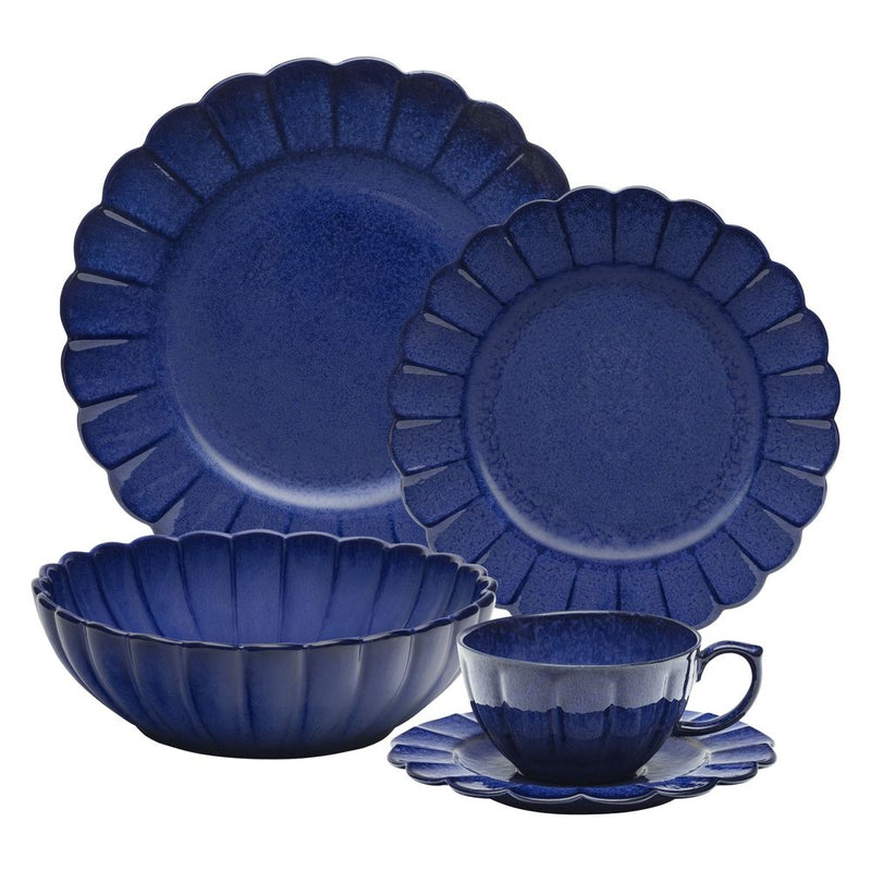 Aparelho de Jantar Flora Amor Perfeito 30 Peças