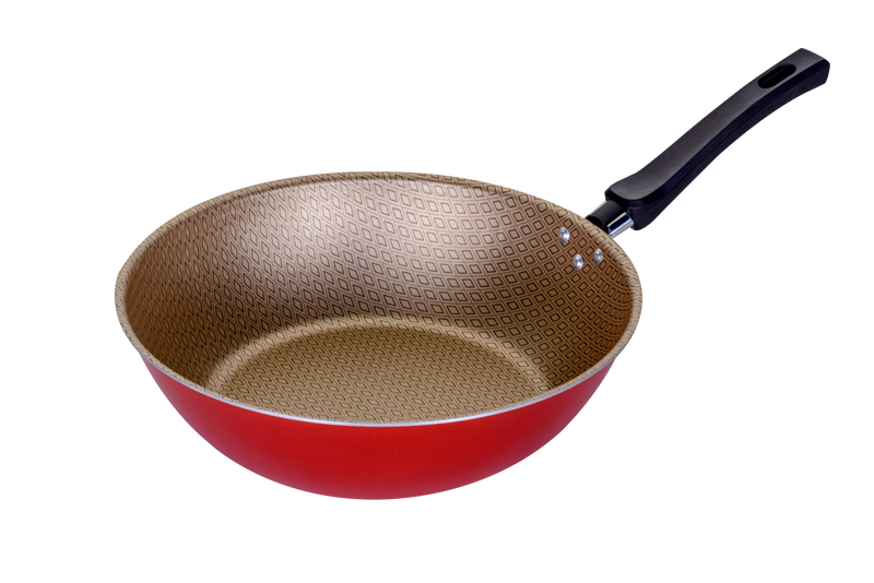 Frigideira Wok Capri Vermelha