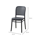 Cadeira Caiana Preta