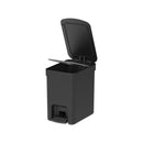 Lixeira de Pedal Trium Preto 6L