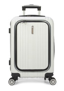 Mala de Viagem Bordo ABS Argos Notebook Rodas Branca