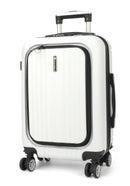 Mala de Viagem Bordo ABS Argos Notebook Rodas Branca