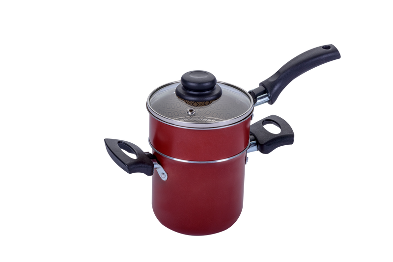 Mini Cuscuzeira Capri Vermelha