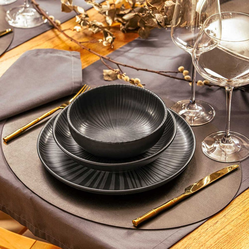Aparelho de Jantar Flat Onix 30 Peças