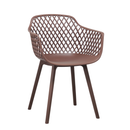 Poltrona Favo Marrom