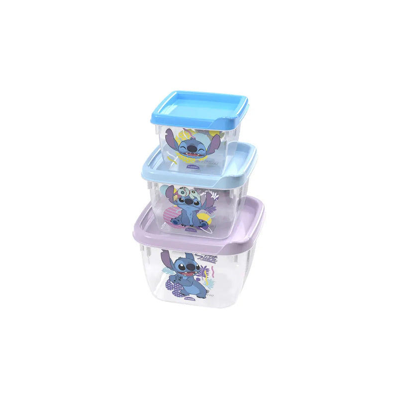 Conjunto 3 Potes Conect Stitch
