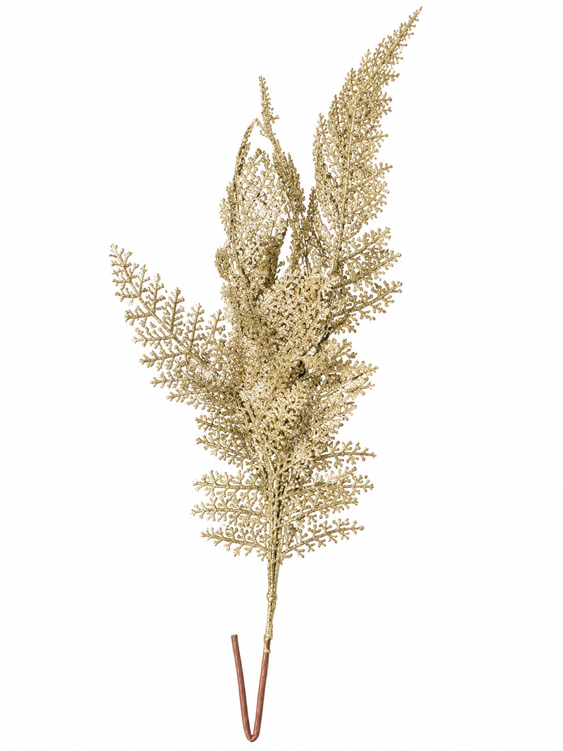 Ramo Artificial Natalino Dourada 78cm