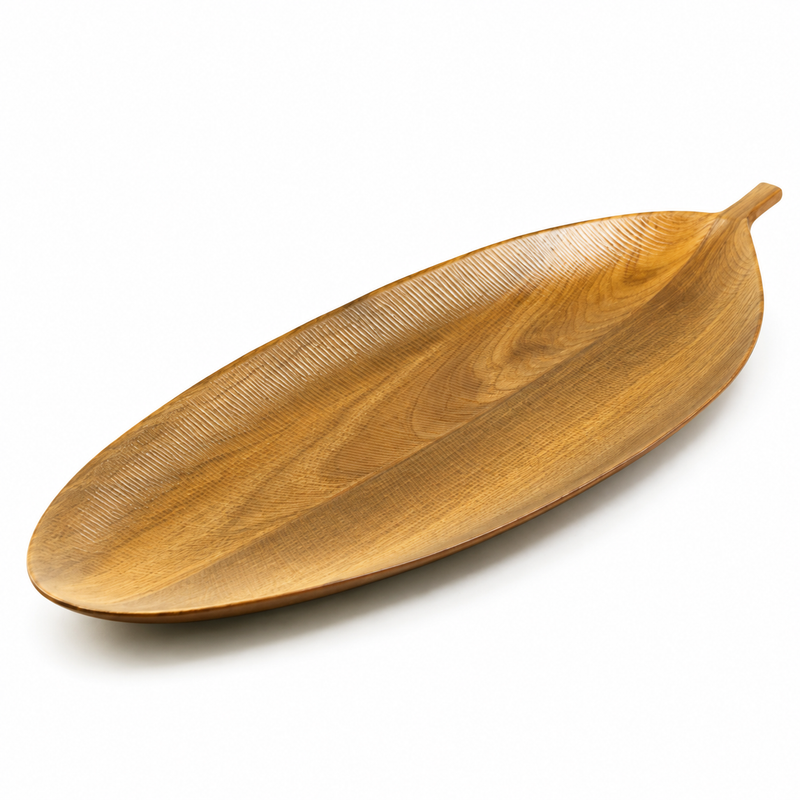 Tigela Folha MDF 22x60x4cm