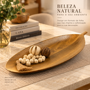 Tigela Folha MDF 22x60x4cm