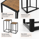 Set Pedestal Lateral 2 Peças