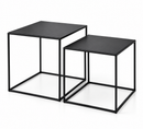 Set de Mesa Lateral Metal 2 Peças