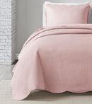 Kit Colcha Casal Lisa Geométrico Milão 150 Fios