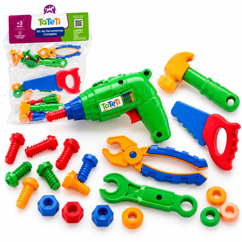 Kit de Ferramentas Completo Infantil