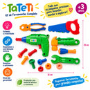 Kit de Ferramentas Completo Infantil