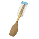 Espátula Pão Duro Silicone Bege/Branco