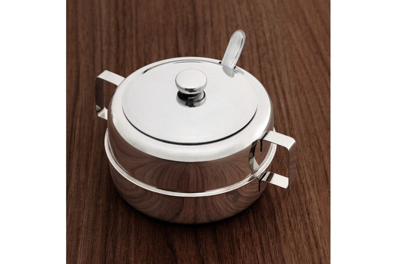 Açucareiro com Colher Jornata Inox 300g
