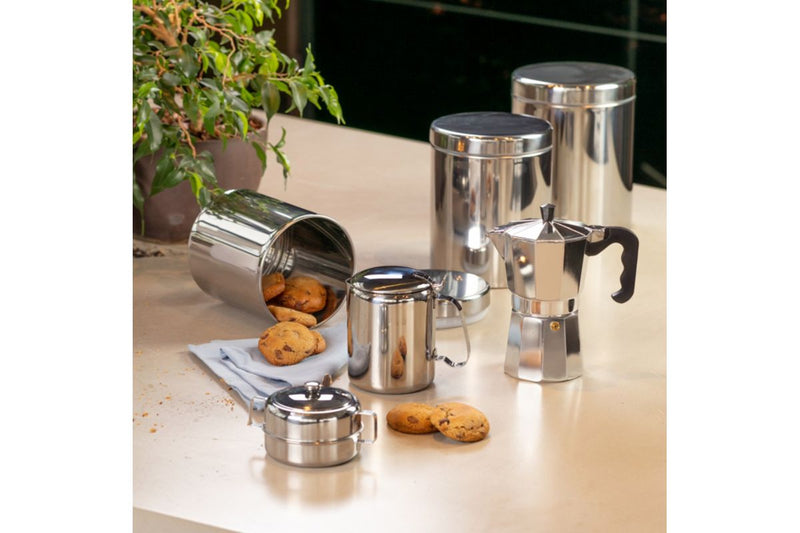 Açucareiro com Colher Jornata Inox 300g