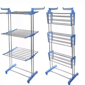 Varal de Chão em Ferro 3 Andares 165cm