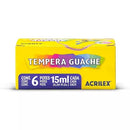 Tempera Guache 6 Cores 16mL