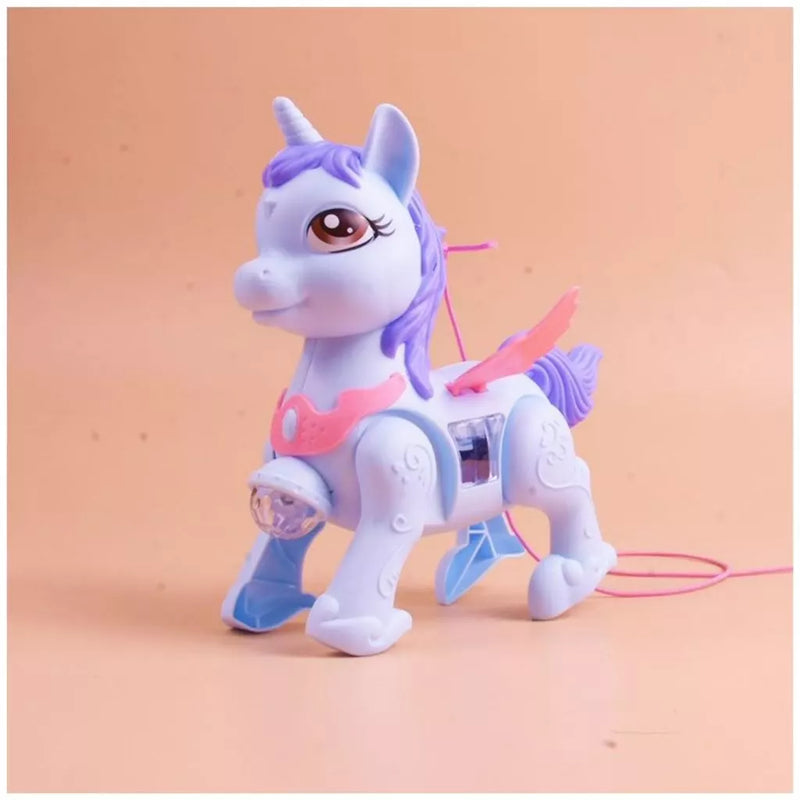Unicórnio Musical com Luz e Som