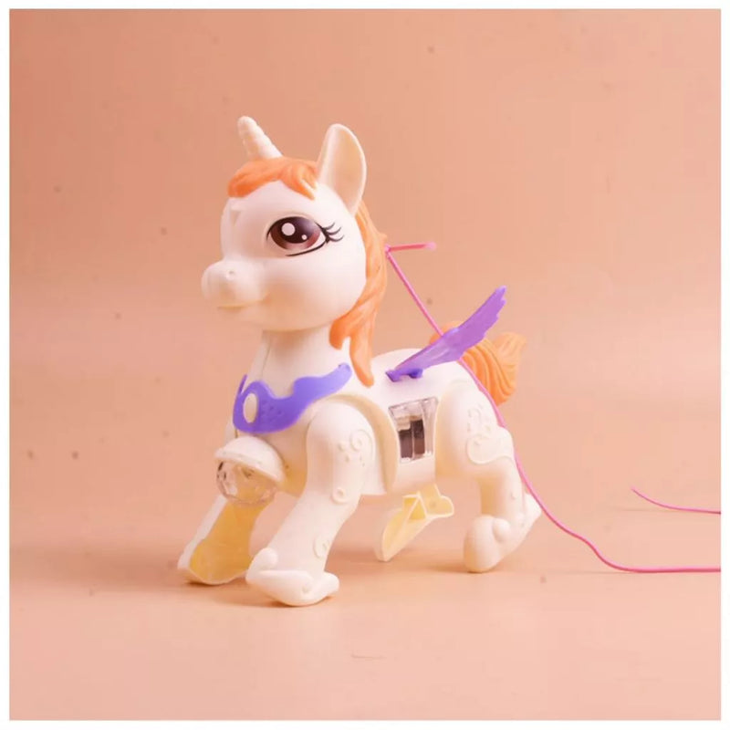 Unicórnio Musical com Luz e Som
