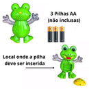 Sapo Dançarino com Luz e Som