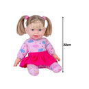 Boneca Baby Fofura Com Cabelo