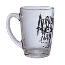 Caneca de Vidro Inspira Respira Não Pira 320mL