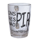 Caneca de Vidro Inspira Respira Não Pira 320mL
