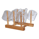 Chaleira de Vidro 1L e Suporte com 6 Xícaras de Chá