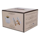 Chaleira de Vidro 1L e Suporte com 6 Xícaras de Chá