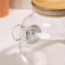 Chaleira de Vidro 1L e Suporte com 6 Xícaras de Chá