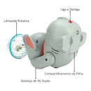 Elefante Brincalhão Giro 360° com Luz e Som