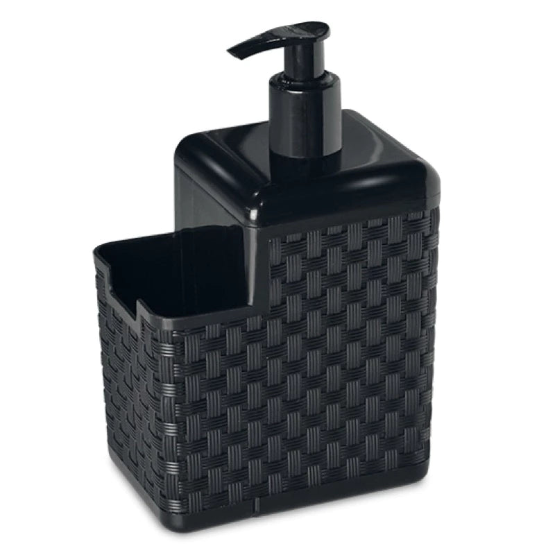 Porta Detergente Sabão com Bico Dosador Preto