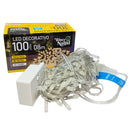 Pisca Pisca LED Natal Branco Fio Transparente 100L 8m