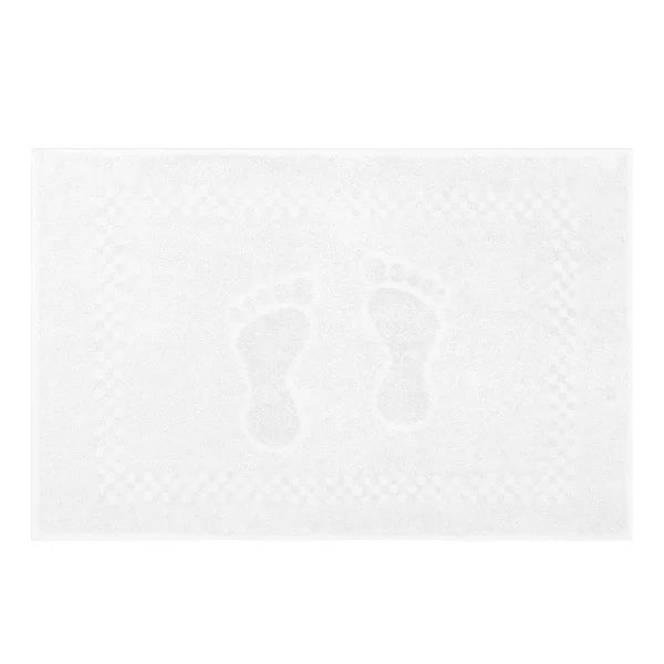 Toalha de Piso Pezinho Branco 45x68cm