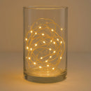 Led Decorativo Fio de Cobre 100 Leds Branco Quente 10m