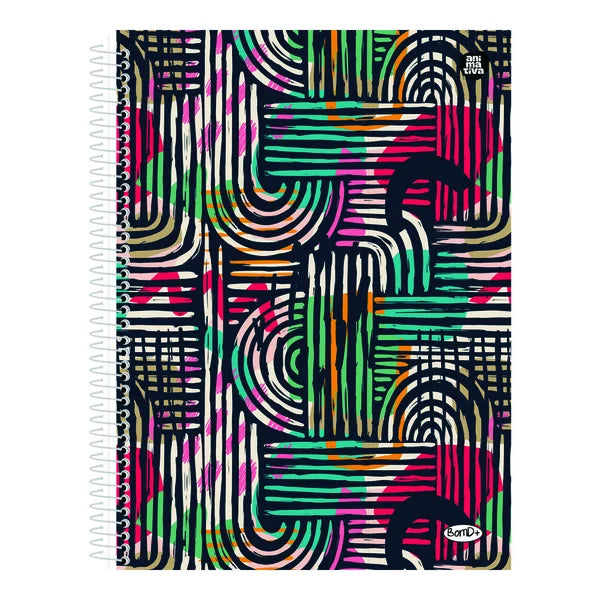 Caderno Universitário CD BomD+ 15 Matérias