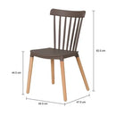 Cadeira Windsor Marrom